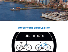 Tablet Screenshot of bikeshopny.com